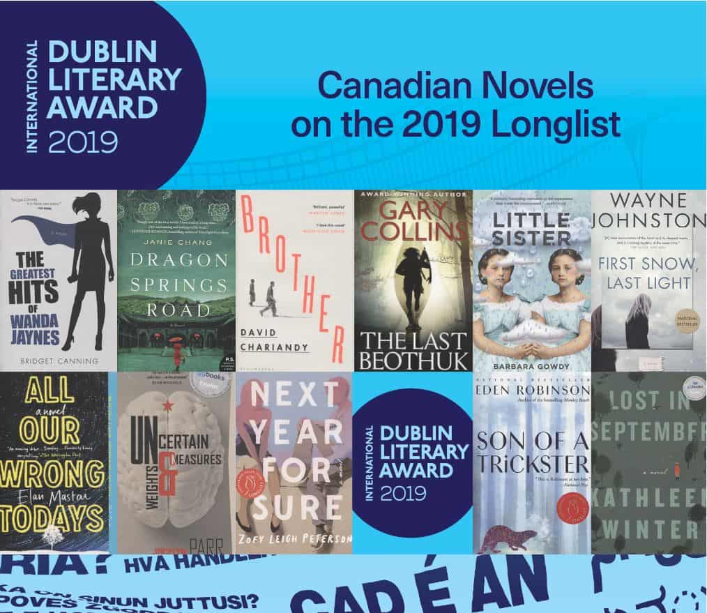 2019 Dublin Literary Award Nomination